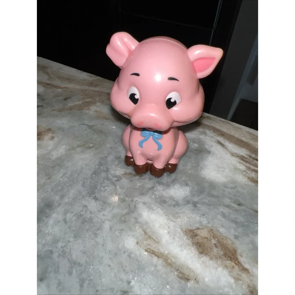 Pig Chirping Animal Indoor Decor Mini Motion Activated Sounds Plastic Oink Sound